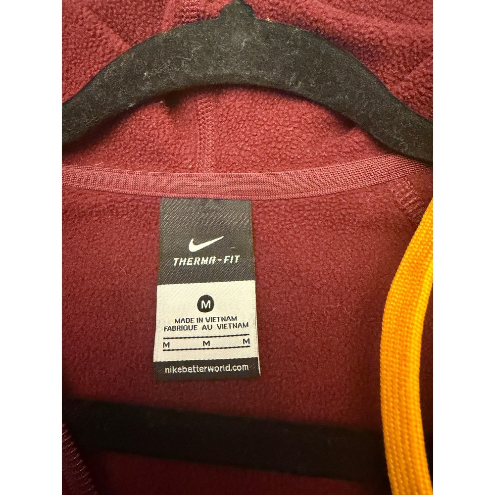 Nike Minnesota Golden Gophers Therma-FIT Maroon Full Zip Hoodie Mens Medium - Picture 4 of 7